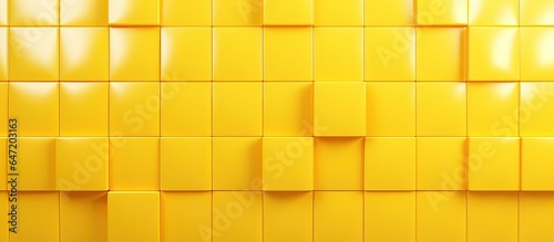 Classic yellow metro tile with a textured background