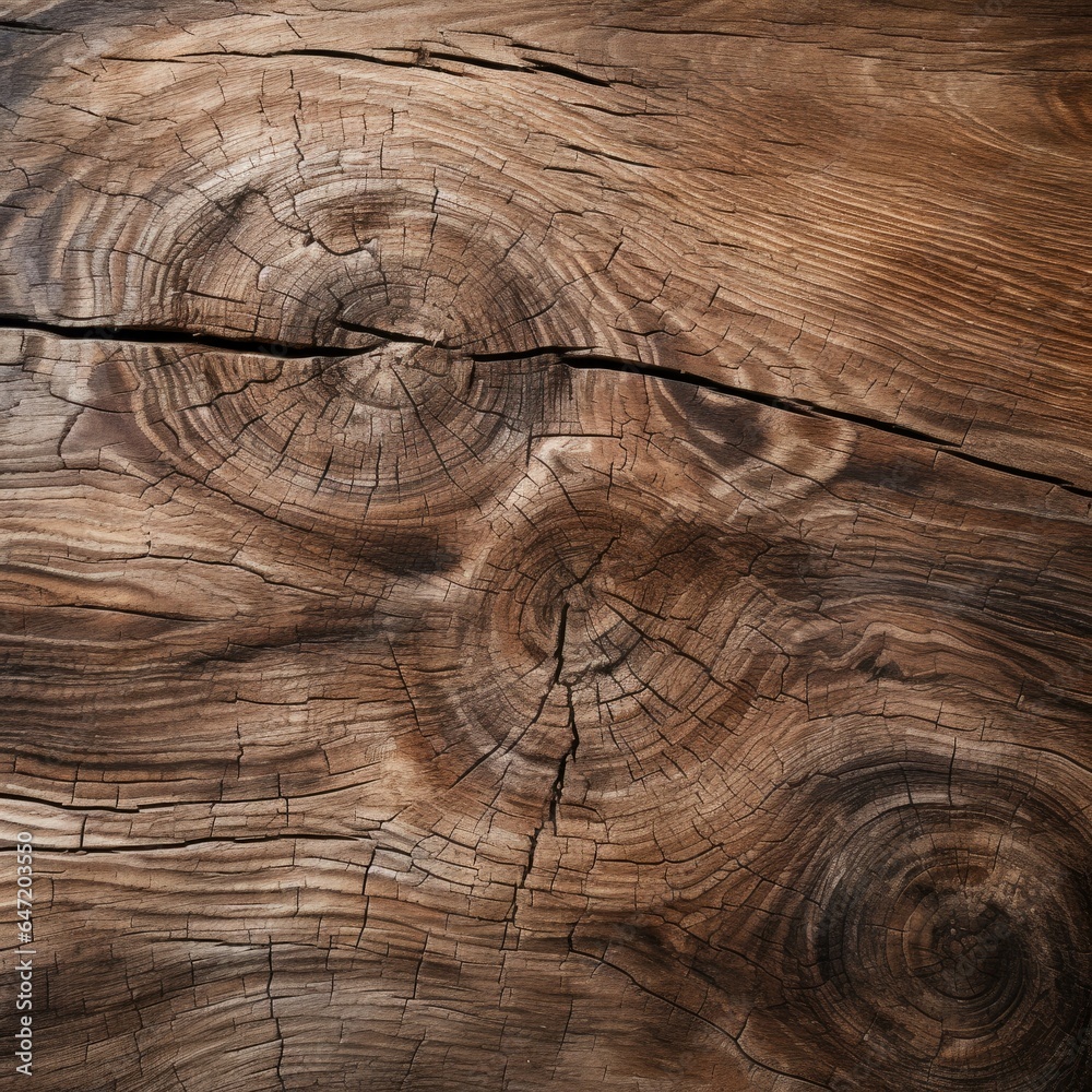 Fototapeta premium Hardwood texture background. Generative AI technology.