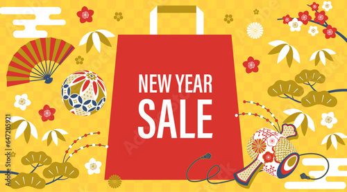 Photography new year sale visual design