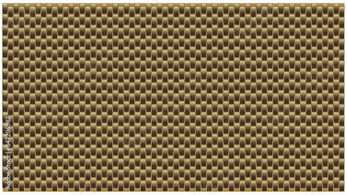 gold metal grid background, vintage chain pattern wallpaper decoration 