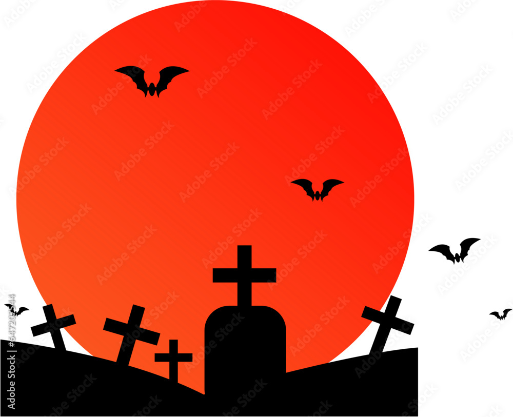 spooky hallowen icon