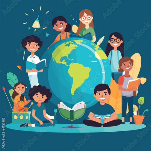 International Day of Education Vector