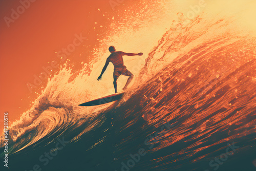 surfer on the waves © Patrick