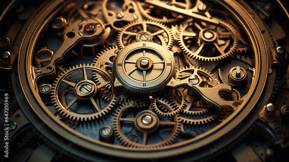 Craftsmanship in Motion: Ornate Mechanical Gears