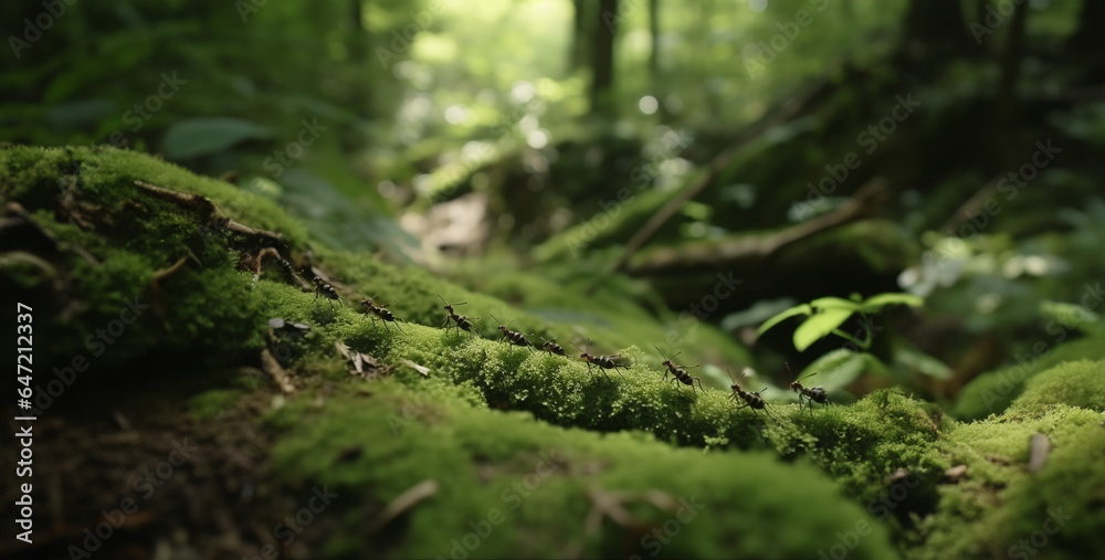 Tracking shots following a line of foraging ants carrying hd wallpaper Tracking shots following a line of foraging ants carrying hd wallpaper