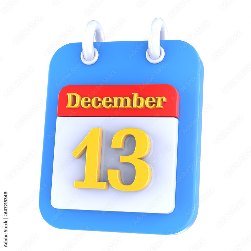 Calendar icon 3d render Calendar icon 3d render