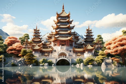 japanese pagoda architecture building