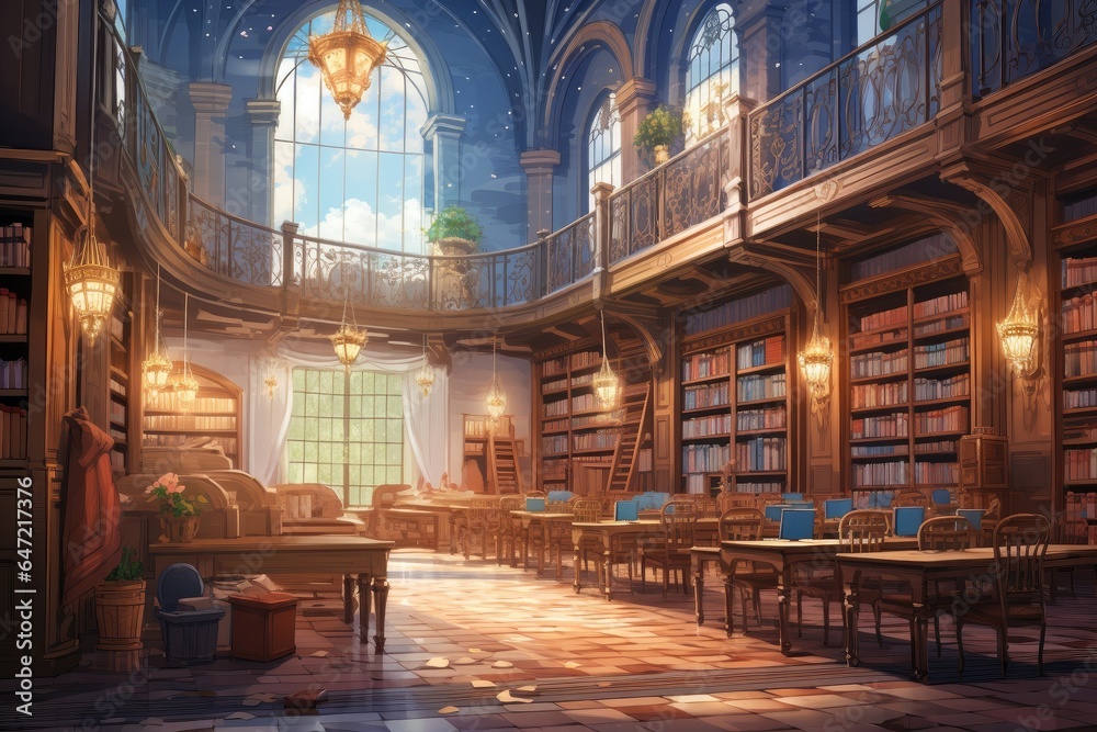 Mystical Grand Library