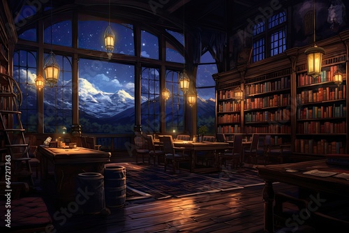 Mystical Grand Library © Exotic Escape