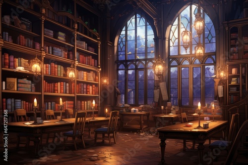 Mystical Grand Library © Exotic Escape