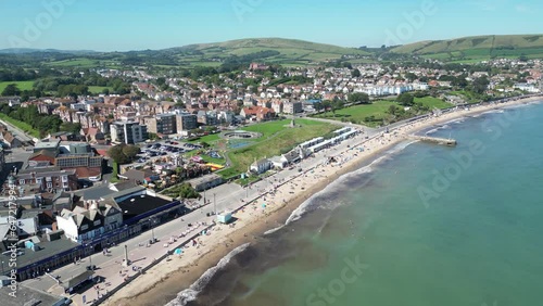 Wallpaper Mural Ascending over Swanage iach n Dorset Torontodigital.ca