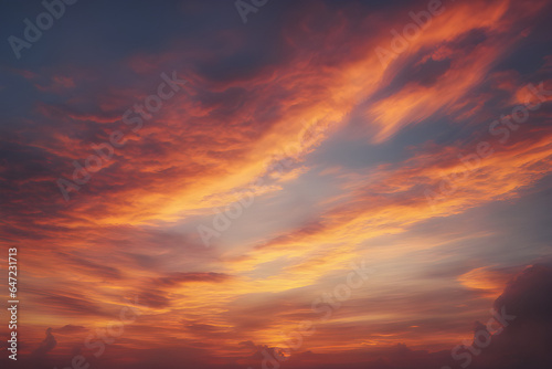 red sunset sky © Images Guru