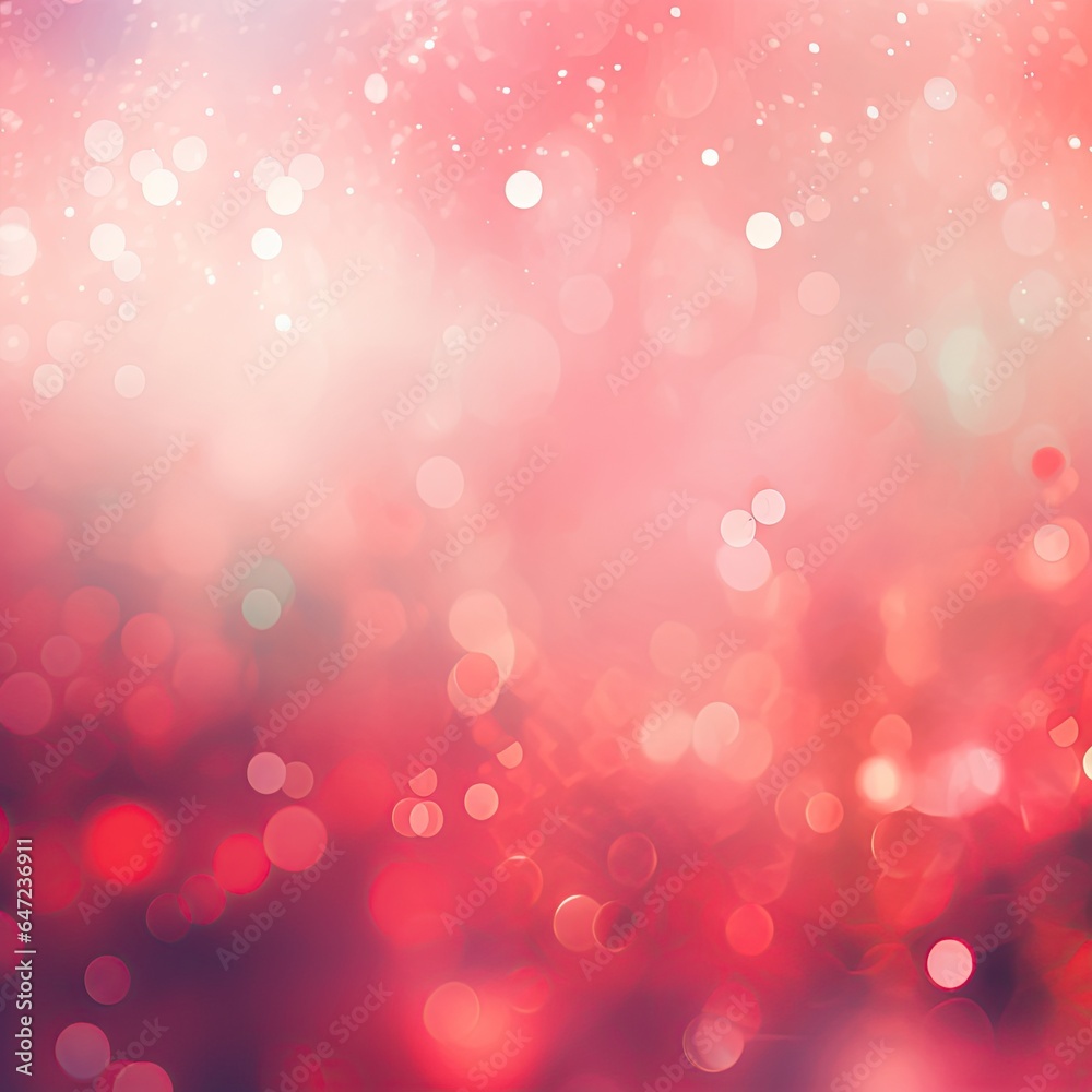 Shining abstract pink background, bokeh effect, blur, gradient