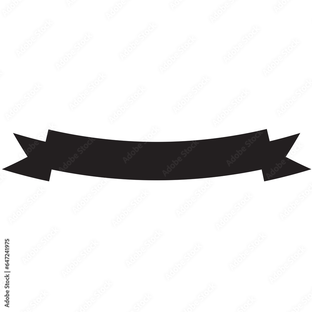 Digital png illustration of black banner with copy space on transparent background Digital png illustration of black banner with copy space on transparent background