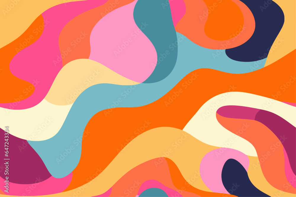 minimalist abstract pattern wave wallpaper seamless design vector background minimalist abstract pattern wave wallpaper seamless design vector background