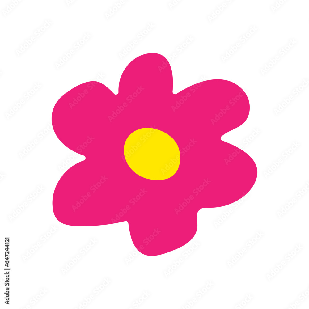 floral abstract shapes