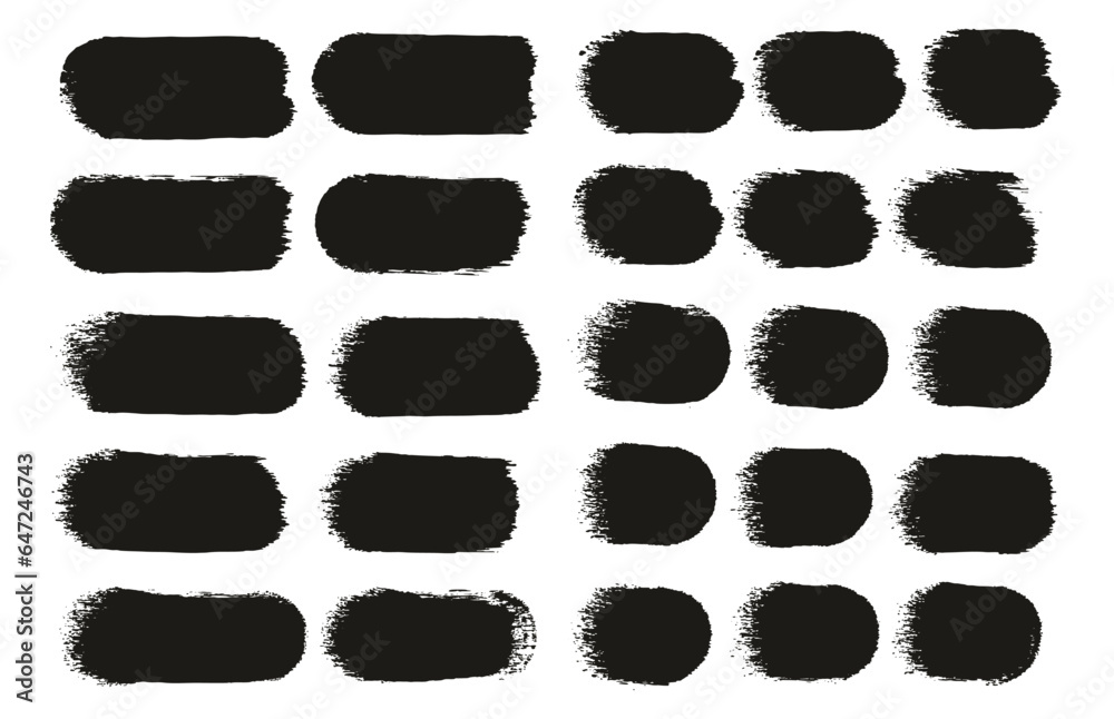 Round Sponge Thick Artist Brush Straight Lines Mix High Detail Abstract Vector Background Mix Set Round Sponge Thick Artist Brush Straight Lines Mix High Detail Abstract Vector Background Mix Set