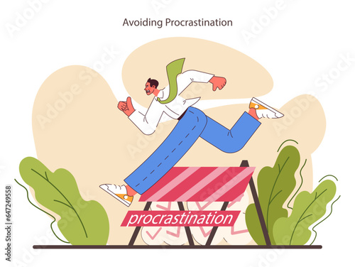 Multitasking. Effective and competent office worker time