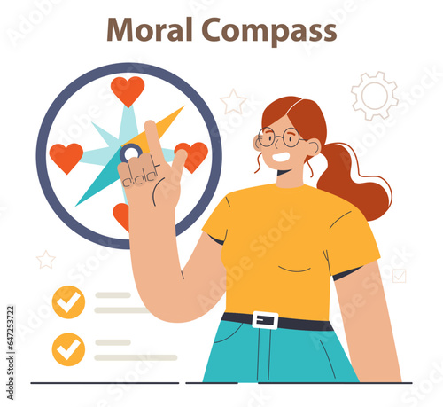 Empathetic leadership skill. Top manager professional quality leading