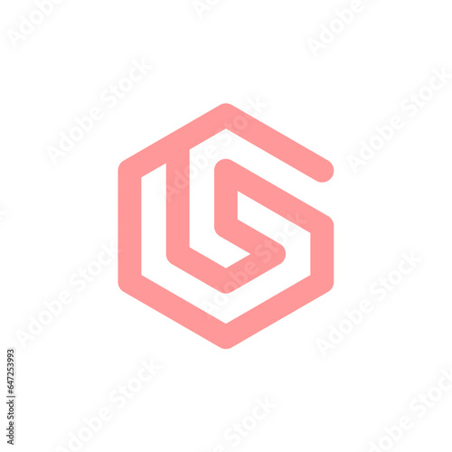 G Letter. Abstract Company Logo Design