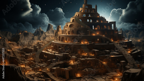 Sumerian Temples and Cities photo