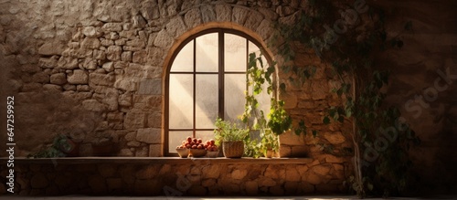 Cellar window with natural light