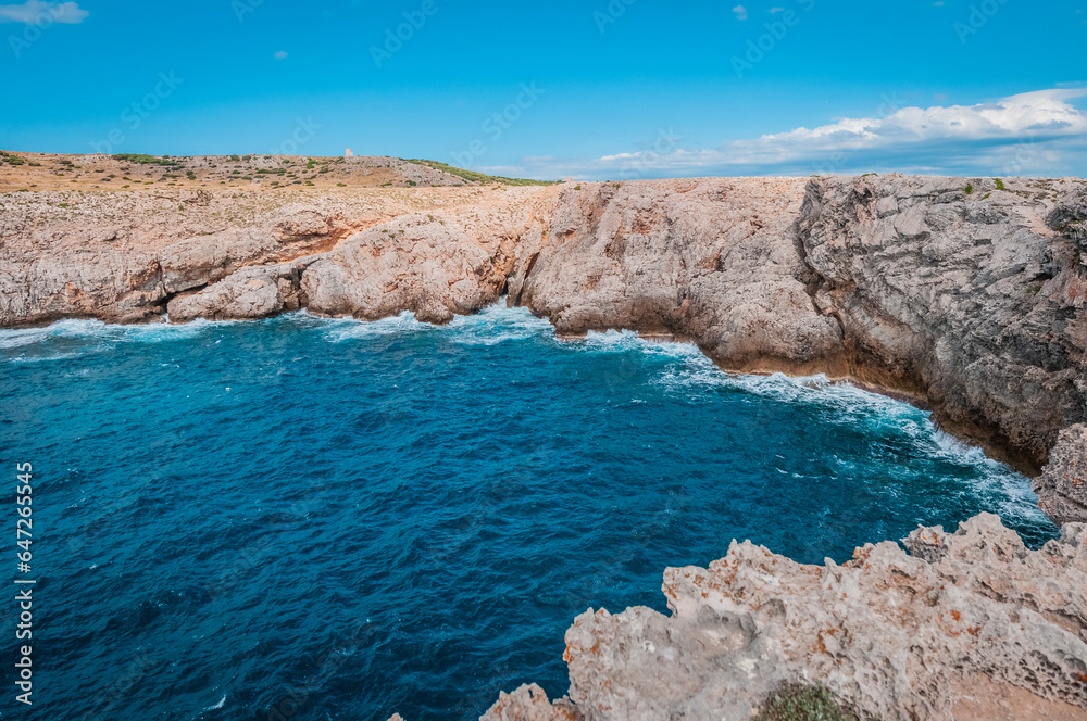 Den Gil bridge in Menorca, Spain.