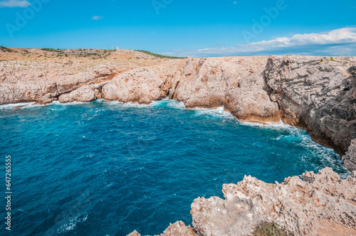 Den Gil bridge in Menorca, Spain.