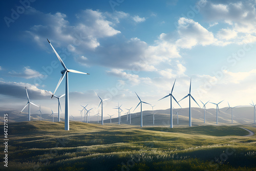 Wind farms, renewable energy, sustainable power, clean energy, wind turbines, wind energy, wind power, renewable resources, green energy, windmill farms, wind turbine technology, wind energy photo