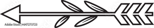 Decorative Arrow Outline