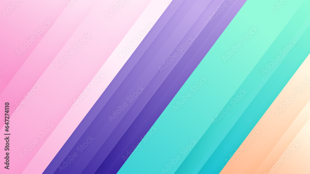 Obraz premium Vector abstract background with soft gradient color and dynamic shadow on background .Vector background for wallpaper. Eps 10