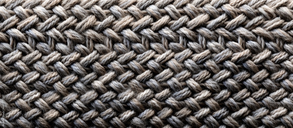 Close up gray woven carpet texture and background view Close up gray woven carpet texture and background view