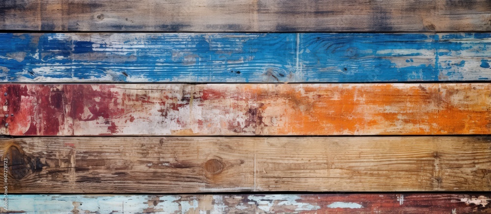 Colorful and dusty texture on aged wood Colorful and dusty texture on aged wood