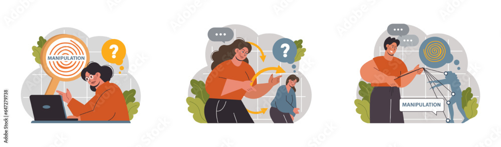 Manipulation. Psychological control method. Domination exploitation Manipulation. Psychological control method. Domination exploitation