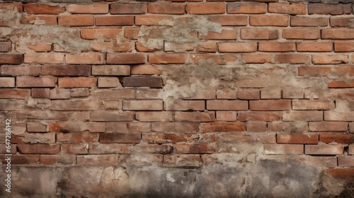 Old red brick wall background  abstract texture pattern backdrop