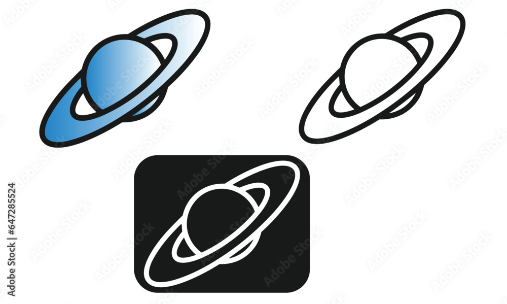 set of icons