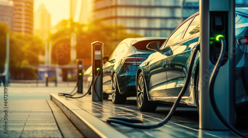 Electric Vehicles and Charging Infrastructure in a Modern City