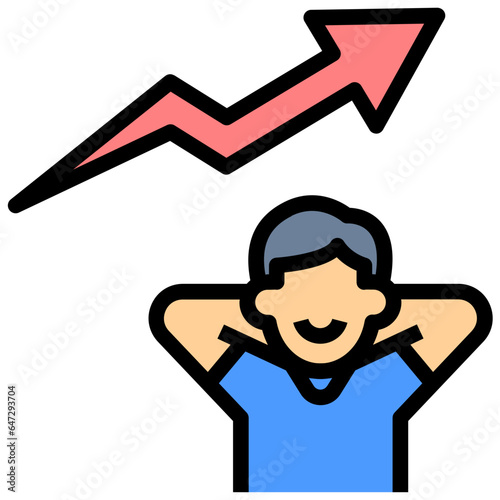 improve filled outline style icon