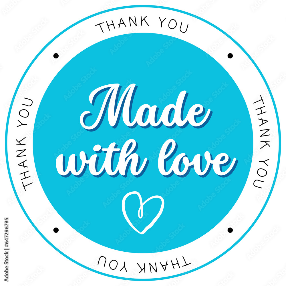 Made with love thank you Made with love thank you