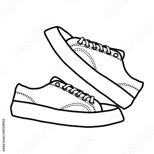 pair of sneakers