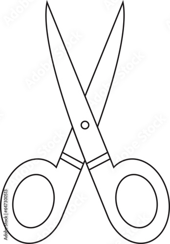 Scissors Outline