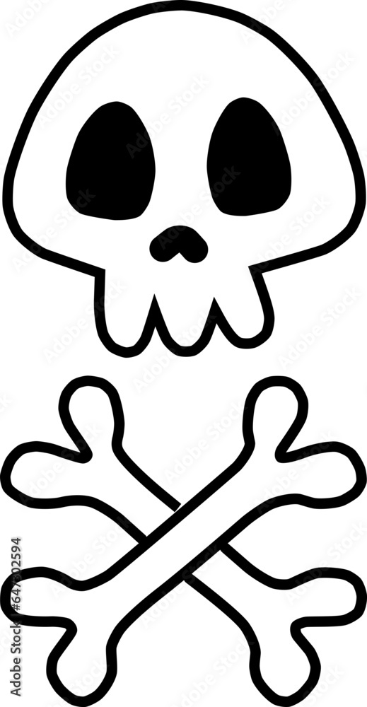 Halloween Skull and Bone Halloween Skull and Bone