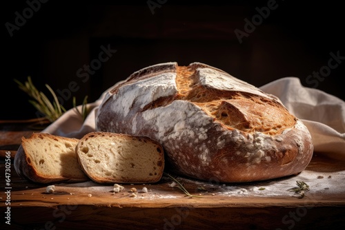 Crusty Artisan Loaf of Bread