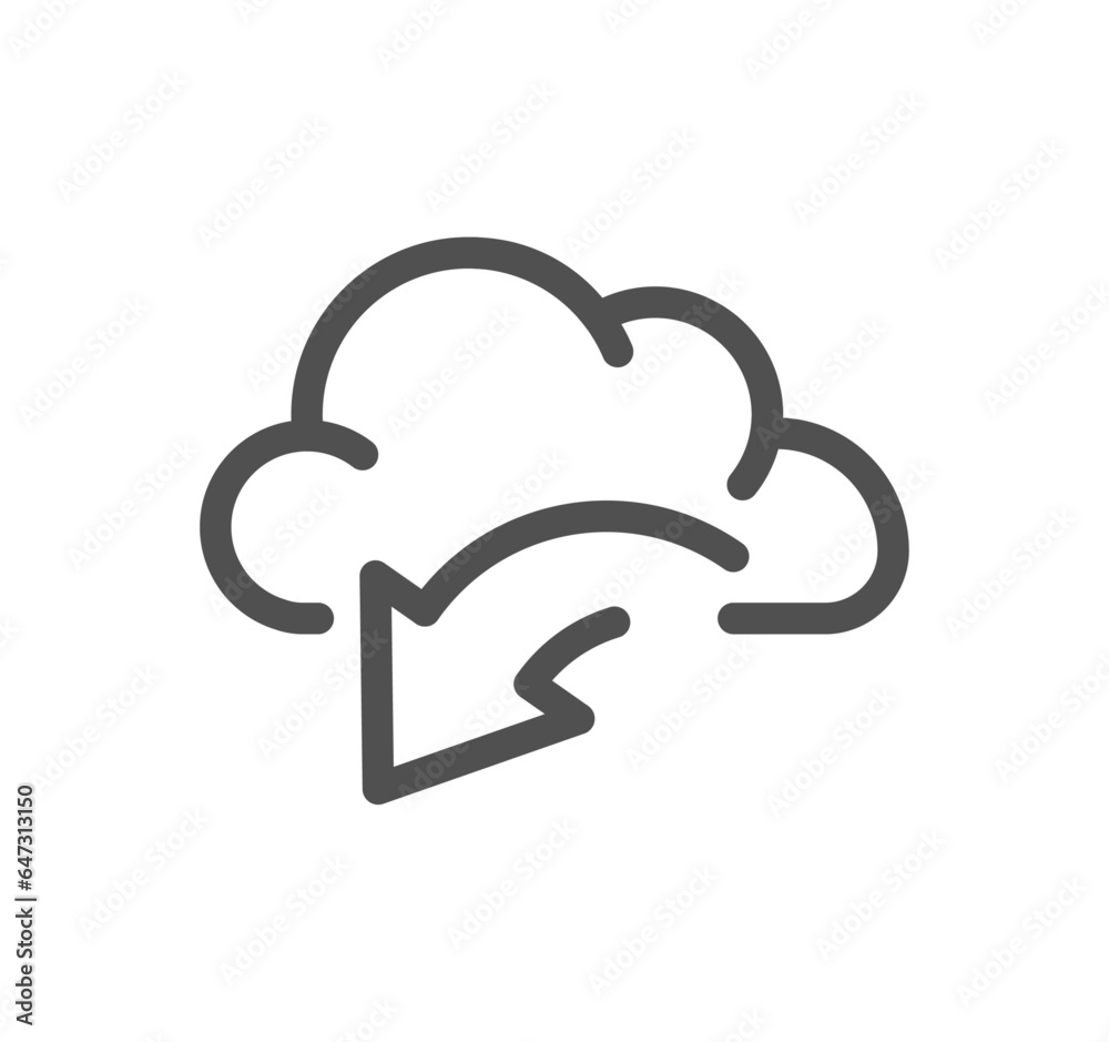Data exchange related icon outline and linear vector. Data exchange related icon outline and linear vector.