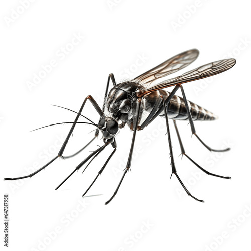 mosquito on a white background