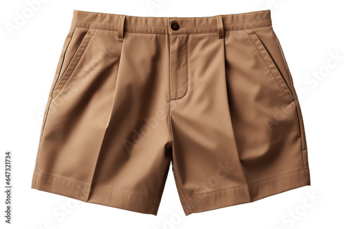 men casual short pants isolated on a transparent background, Generative Ai © rzrstudio
