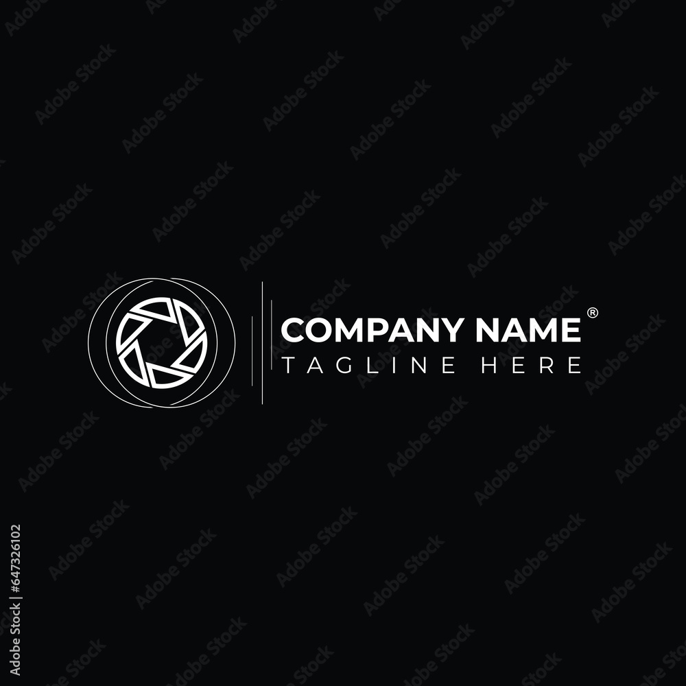 Photography company logo, Photo logo Design Logo and Monogram, camera signal wave icon, vector logo format, photography company logo. Photography company logo, Photo logo Design Logo and Monogram, camera signal wave icon, vector logo format, photography company logo.