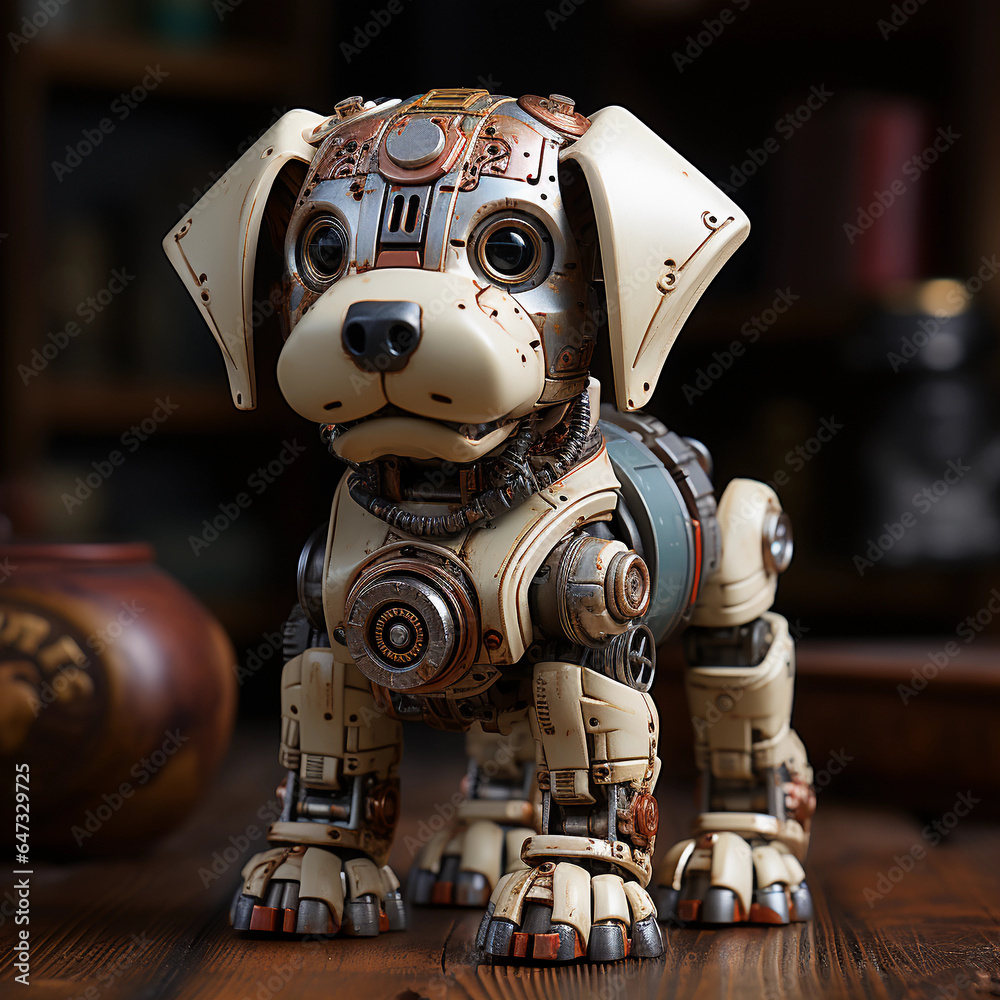 Fototapeta premium robot dog