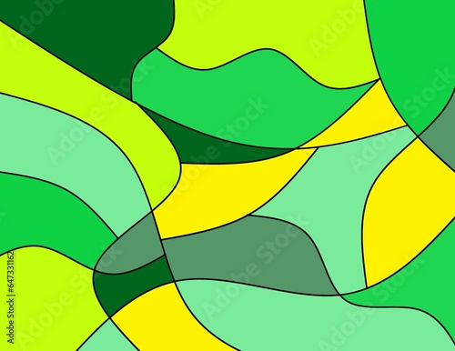 seamless pattern with leaves