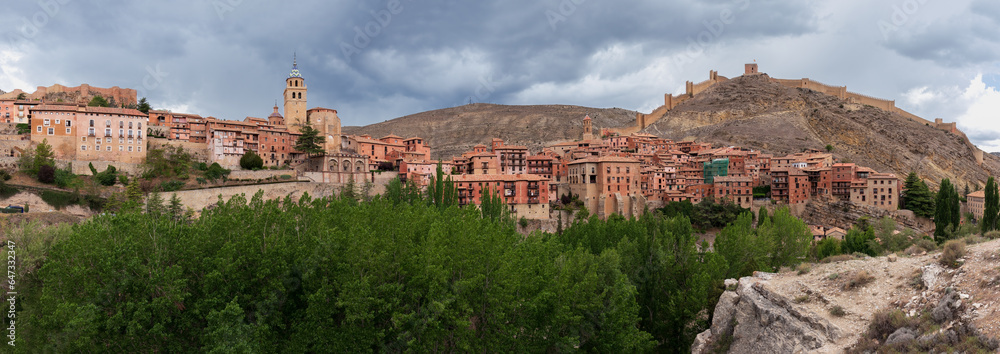Beautiful town of Albarracín in Teruel, Spain.